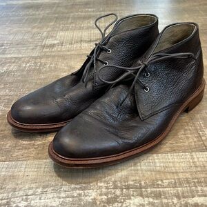 Banana Republic Men's Ortholite Chukka Boots | Size 11M | Brown Leather